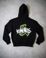 INHALE SUPER HEAVY HOODIE BLACK