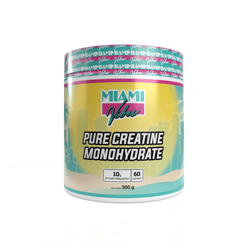 MIAMI VIBES PURE CREATINE MONOHYDRATE 300 G.