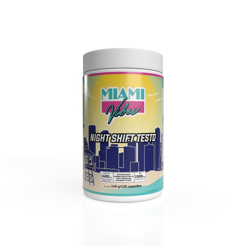 MIAMI VIBES – NIGHT SHIFT TESTO 120 KAPS.
