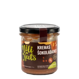 RIEŠUTŲ KREMAS - ŠOKOLADINIS