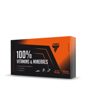 TREC 100% VITAMINS & MINERALS ENDURANCE 60 KAPS.
